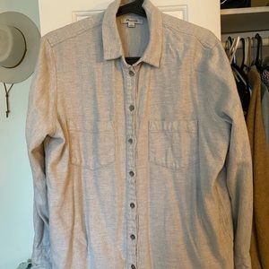 MADEWELL BOYFRIEND FLANNEL SHIRT JACKET